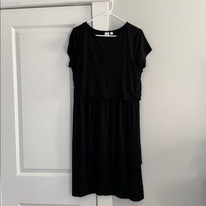 Gap Nursing Black dress